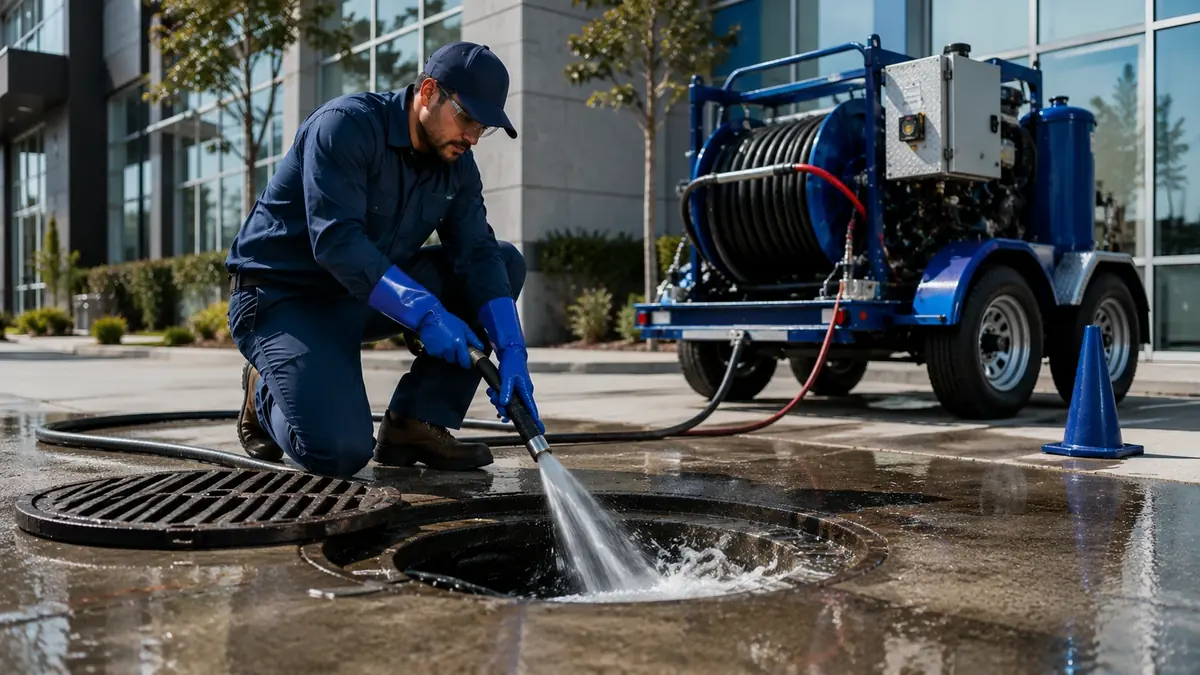 Commercial Hydro Jet Drain Cleaning in Mc Farland