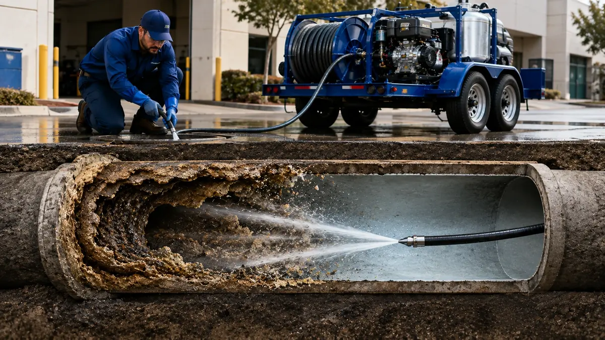Sewer Pipe Descaling in Mc Farland